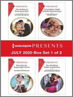 cover image of Harlequin Presents--July 2020--Box Set 1 of 2